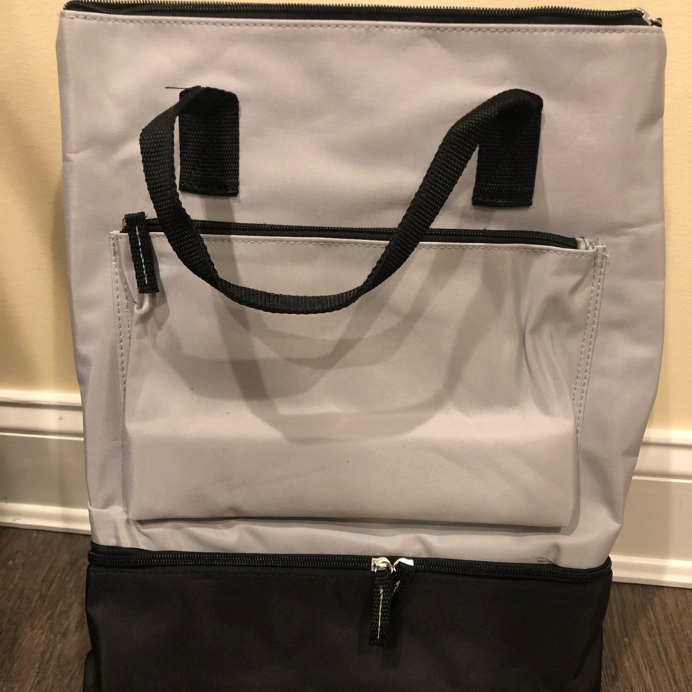 Grey DSW backpack